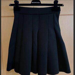 T by Alexander Wang pleated skirt Navy Blue